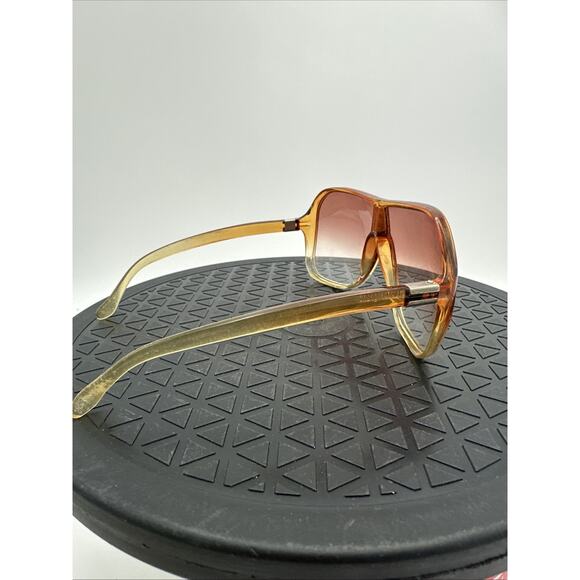 Vintage Foster Grant Sunglasses Oversized Frames Brown Lens Brown Gold main image 10
